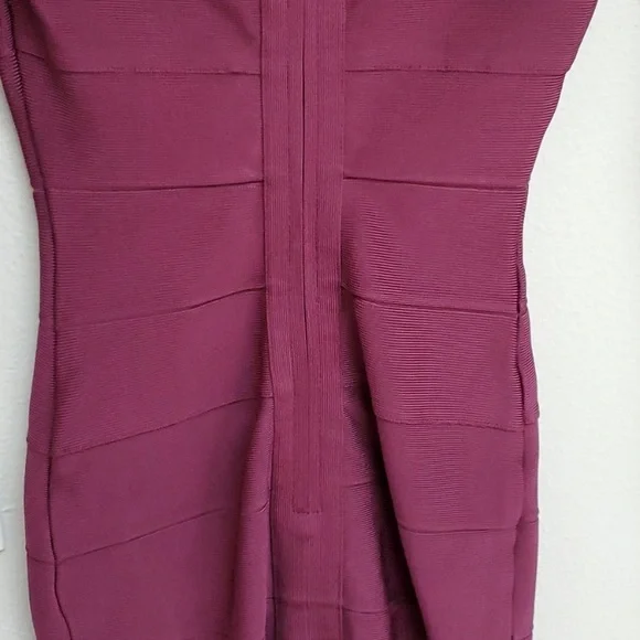 Herve Leger Paris Amethyst Long Sleeve Dress - Picture 11 of 11